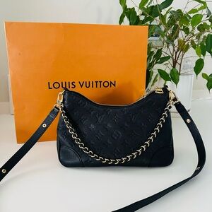 Louis Vuitton Boulogne PM in Black Monogram Leather